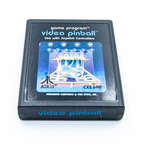 Video Pinball Atari 2600 | Cartridge & Manual Only | Tested & Working - Picture 2 of 5