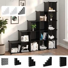 Sistema di scaffali ante a cubo PP scaffale a innesto armadio più scelte vidaXL