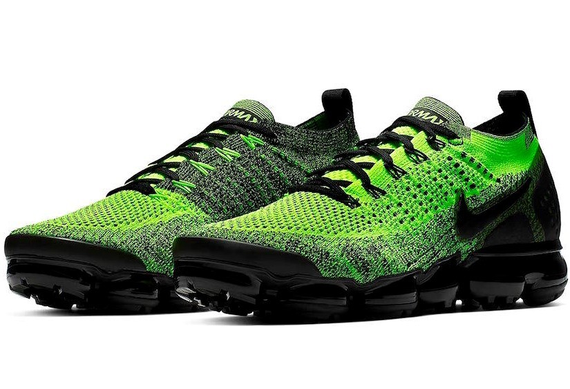 nike air vapormax flyknit 2 lime green