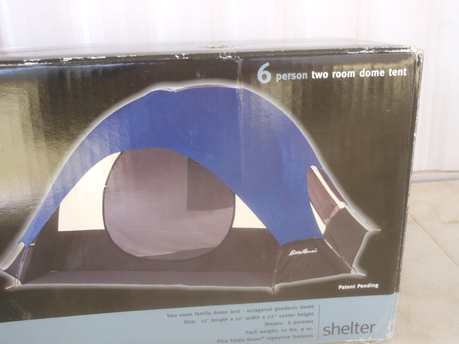 EDDIE BAUER 6 Person 2 Room Dome Tent eBay