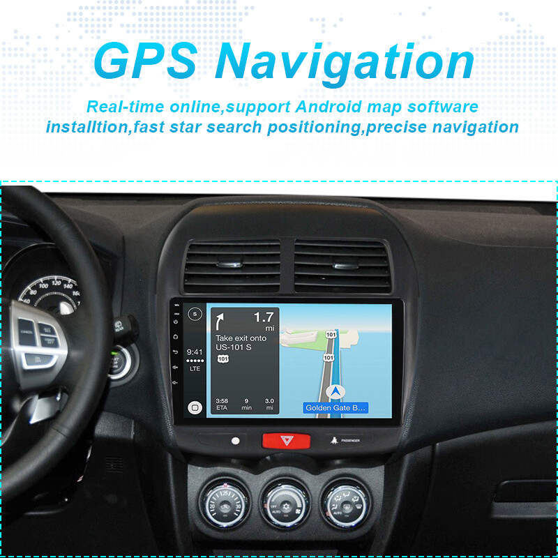 Android 14 Autoradio Für Mitsubishi ASX 2010-2017 - 10 Zoll Mit Wireless Carplay