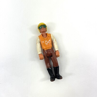 Fisher Price Adventure People Vince Motorcycle Action Figure Vintage 1974