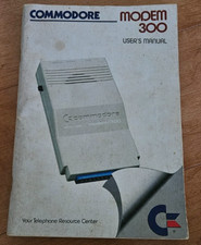Commodore Modem 300 Users Manual