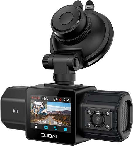 COOAU 2.5K Dual Dash Cam Front and Inside,Build-in GPS WiFi,Dash Camera for Car - Picture 27 of 44