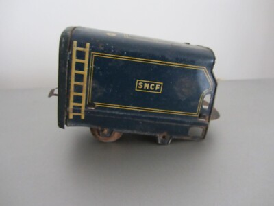 Voiture En Tôle à Clé D.R.P - Allemagne 1930 - Jouet Mécanique Vintage