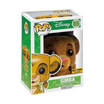 Funko Pop! The Lion King - Simba (Flocked) #85
