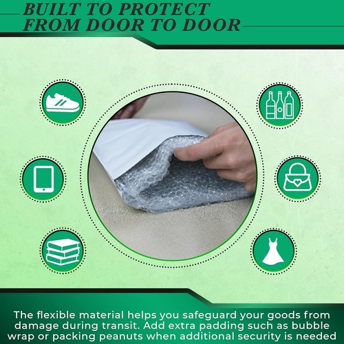Ultra Heavy Duty 5MIL Poly Mailers Shipping Mailing Poly Bags 19in X 24in - Picture 9 of 27