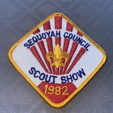 1982 Sequoyah Boy Scout Show Patch