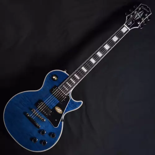 Epiphone Les Paul Custom Quilt Viper Blue Limited edition color Electric Guitar