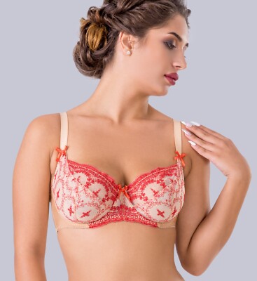 Valea Luxus Bügel BH Starker Halt Große Balconette Soft Cup Unterwäsche Dessous