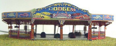 Dodgems Ride Style Kunstmesse Q1 unbemalt OO Maßstab Langley Modelle Kit 1/76