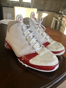 Air Jordan XX3 23 White Varsity Red Metallic Patent OG 2008 Mens Size 11  RARE | eBay