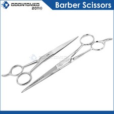 Set of 2 Pieces 6.5"  7.5" Hair Cutting Scissors/Barber Shears - Beauty Instru