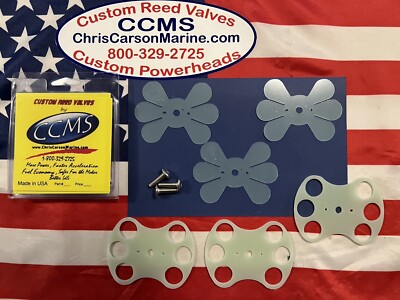 Mercury 40-60hp 3 cyl. Race Reeds Composite & Intake  Stuffer Kit  PN.236FR+S3