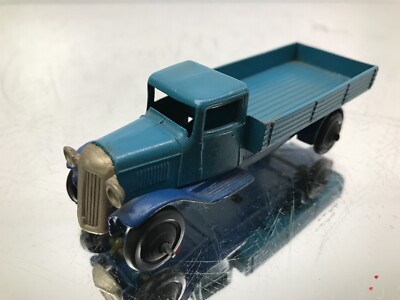 DINKY TOYS 25E-A? FORDSON LORRY WAGON TRUCK - CODE 3 -BLUE 1:43- FAIR - 392