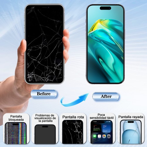 Conjunto de repuesto digitalizador táctil pantalla LCD para iPhone 14 Pro Max - Imagen 3 de 5