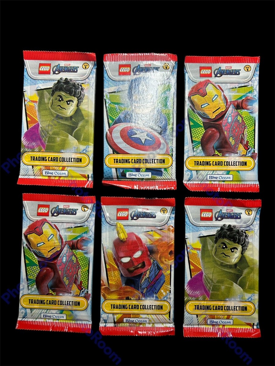 Lego Marvel Avengers Trading Cards Lot of Sealed Packs Series