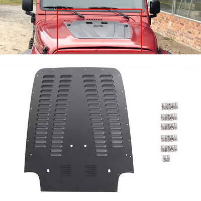1997-2002 Jeep Wrangler TJ Front Vented Louver Hood Panel For