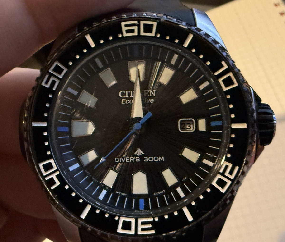 Citizen Men's Divers Eco Drive 300m Watch E168-s070830 for Citizen Men's Divers Eco Drive 300m Watch E168-s070830 for