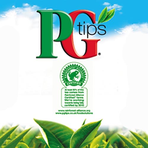 PG Tea (BAGS) White incup for in cup vending machines 73mm drinks 4 Darenth Klix