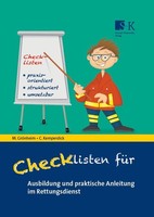 Checklisten FüR Ausbildung Und Praktische Anleitung Im Rettungsdienst Micha