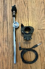 10" Alesis Strata Club Cymbal Arm w/1.5" Command Clamp  Cable NEW E-Drums Drum