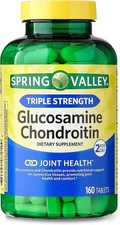 Spring Valley - Glucosamine Chondroitin, Triple Strength, 160 Tablets by Spring
