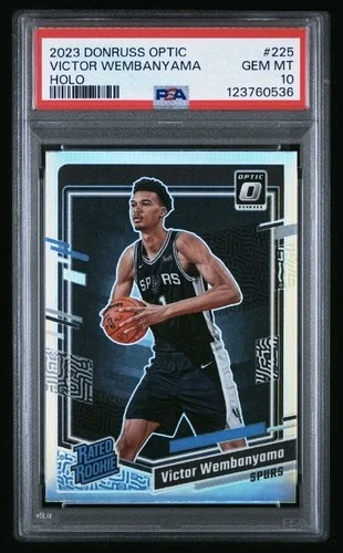 Victor Wembanyama 2023 Donruss Optic Victor Wembanyama Holo