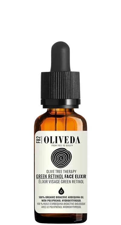 OLIVEDA F82 Green Retinol Face Elixir 1.0 Fl Oz New
