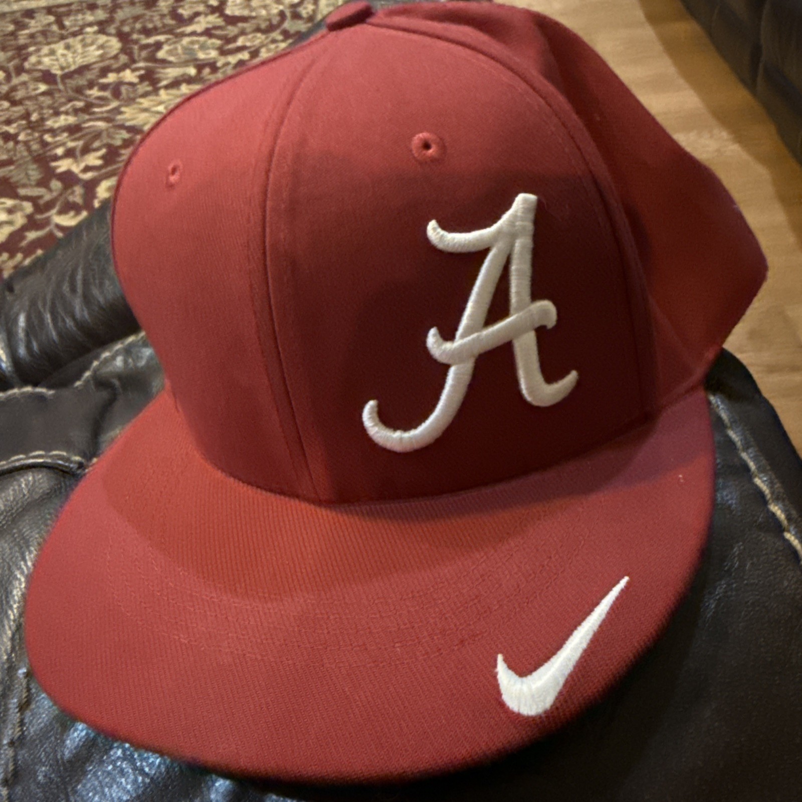 Rare Nike Alabama Crimson Tide Hat Cap Fitted Size Small 643 Dri-Fit
