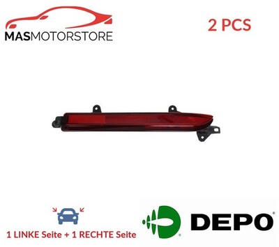 NEBELSCHEINWERFER PAAR SET DEPO 131-4001R-LD-AE 2PCS I FÜR FORD USA EDGE