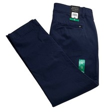 Banana Republic Cropped Chino Pants Navy Blue Women's Size 12