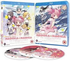 Puella Magi Madoka Magica Entire Series NEW Cult Blu-Ray 3-Disc Set Shinbo Japan
