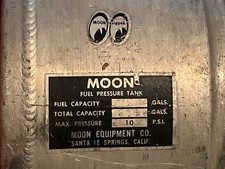 Vintage Moon 2.5 Gallon Fuel Tank Mooneyes Gasser Not Eelco Spun Gas 1932 1955 Vintage Moon 2.5 Gallon Fuel Tank Mooneyes Gasser Not Eelco Spun Gas 1932 1955