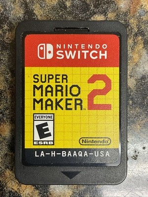 Super Mario Maker 2 (Nintendo Switch) Video Game Cartridge Tested