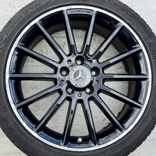 Genuine Mercedes Benz A-Class B CLA w176 18" Alloy Wheel Tyre 225 40 Gloss Black
