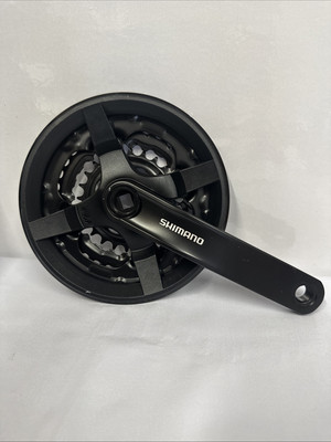 SHIMANO FC-TY301 6/7/8 Speed Square Crank MTB 170mm 42-34-24T Missing Left  Crank UK