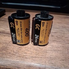 2 Rolls Of Unused Kodak 400 24exp. 35mm Color Film Max Open box appears unused