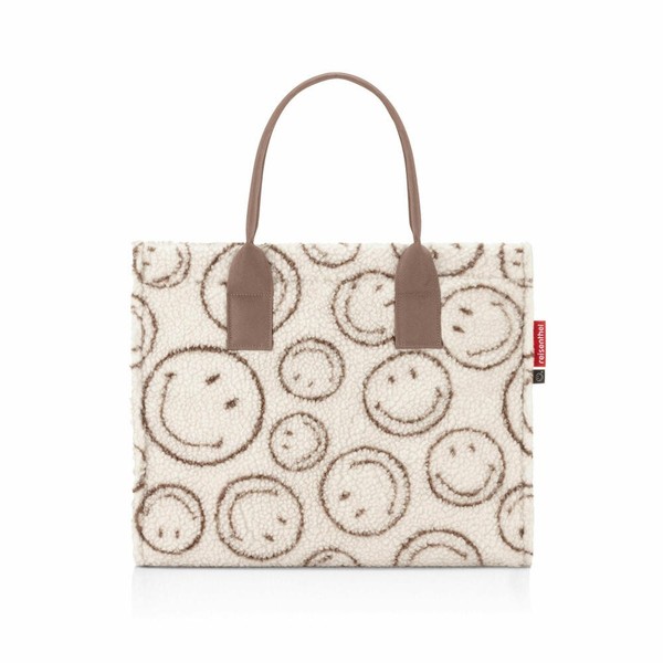 Reisenthel Daily Shopper Einkaufstasche Tasche Smiley Teddy Chocolate 14 L-image