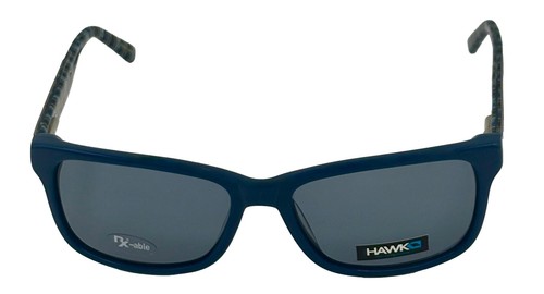 Tony Hawk Herren blau Kunststoff rxable rechteckige Sonnenbrille, rauchfarbene Gläser 2000 2 - Bild 2 von 13