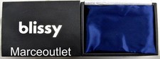 Blissy 100% Mulberry Silk ONE STANDARD Pillowcase Blue