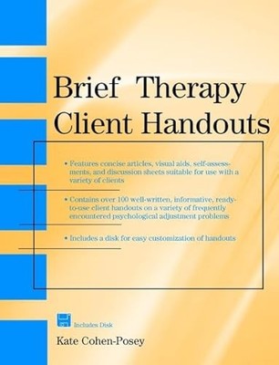 Brief Therapy Client Handouts by Kate Cohen-Posey (2000, CD-ROM / Trade ...