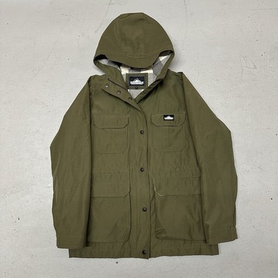 Penfield Kasson 80/20 Jacket Womens M Green Parka Lined Down Proof DWR Heritage