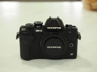 Olympus OM-D E-M10 Mark IV Mirrorless Black Camera - Body Only