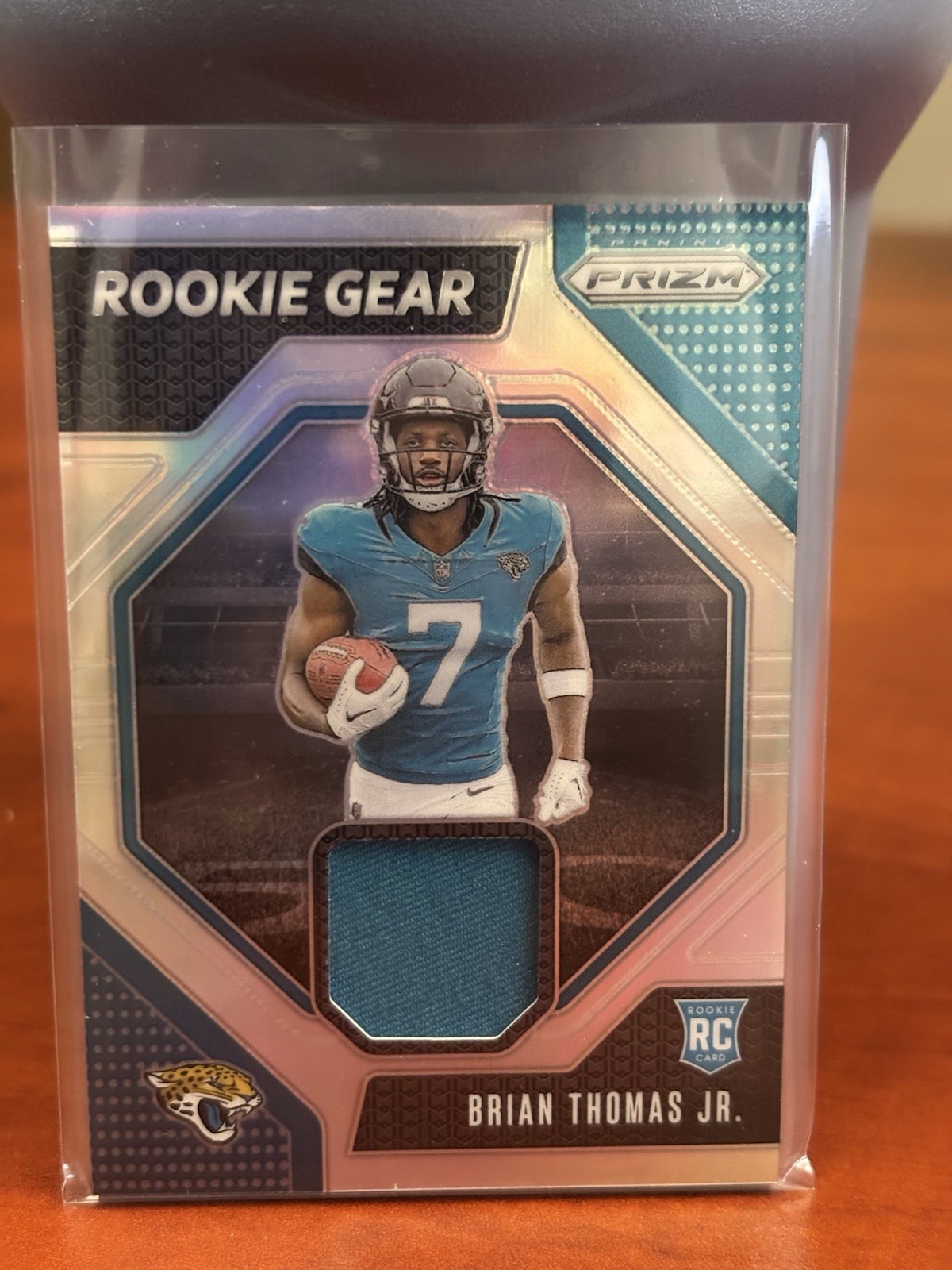 2024 Panini Prizm - Rookie Gear Brian Thomas Jr. #RG-BTJ (MEM, RC)