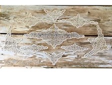 Pizzo Cantù Originale Set 9 Pezzi Inserti Per Lenzuolo Tenda Tovaglia -raf-