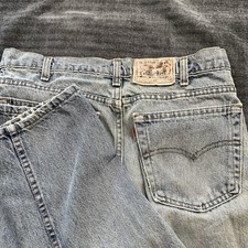 Vintage 90s Orange Tab Levi’s 505 Straight Leg Loose Fit Made in USA Size 32x32