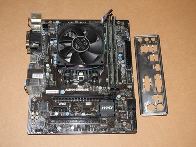 MSI A68HM GRENADE Mainboard Motherboard Bundle 16GB RAM AMD A10-6700