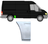 KotflüGel FüR Ford Transit 2000 - 2013 Hinten Rechts