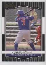 2008 Razor Signature Series Black 27/200 Welington Castillo #62 ac2